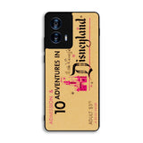 Vintage Disneyland Ticket Motorola Moto G Power 5G 2024 Case DC2498