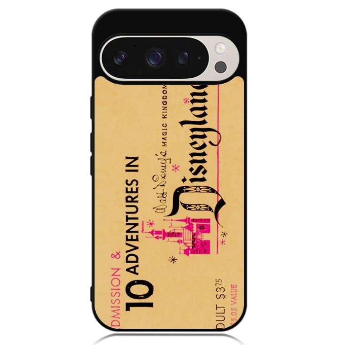 Vintage Disneyland Ticket Google Pixel 9 Pro XL Case
