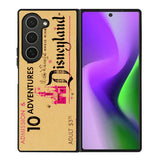 Vintage Disneyland Ticket Samsung Galaxy Z Fold 6 Case