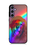 Dog Rainbow Light Samsung Galaxy S23 FE 5G Case