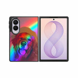 Dog Rainbow Light Samsung Galaxy Z Fold 8 Case