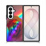 Dog Rainbow Light Samsung Galaxy Z Fold 8 Ultra Case