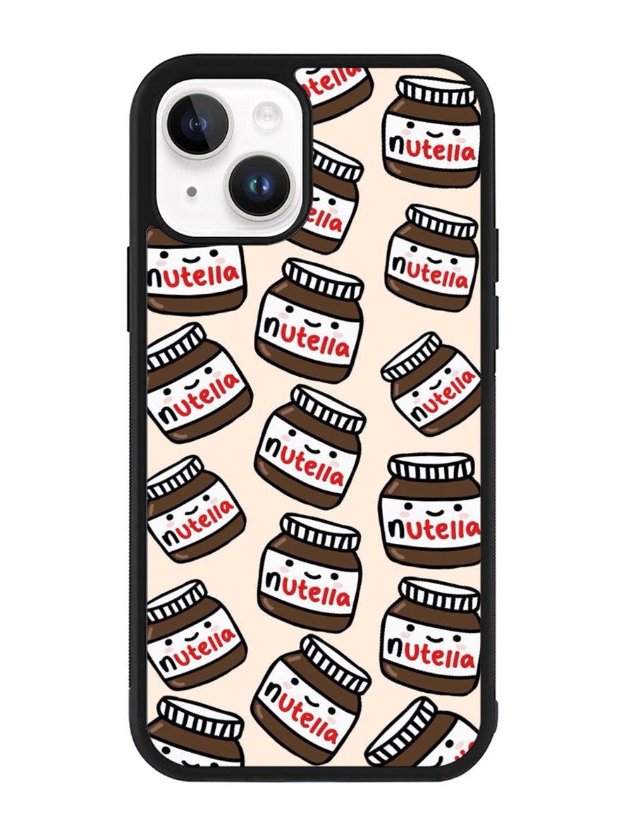 Nutella Pattern iPhone 15 Plus Case BLN7664