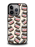 Nutella Pattern iPhone 15 Pro Case