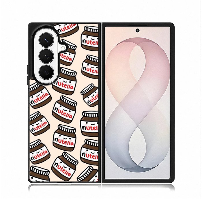 Nutella Pattern Samsung Galaxy Z Fold 8 Ultra Case
