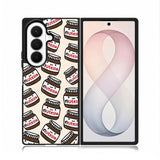 Nutella Pattern Samsung Galaxy Z Fold 8 Ultra Case