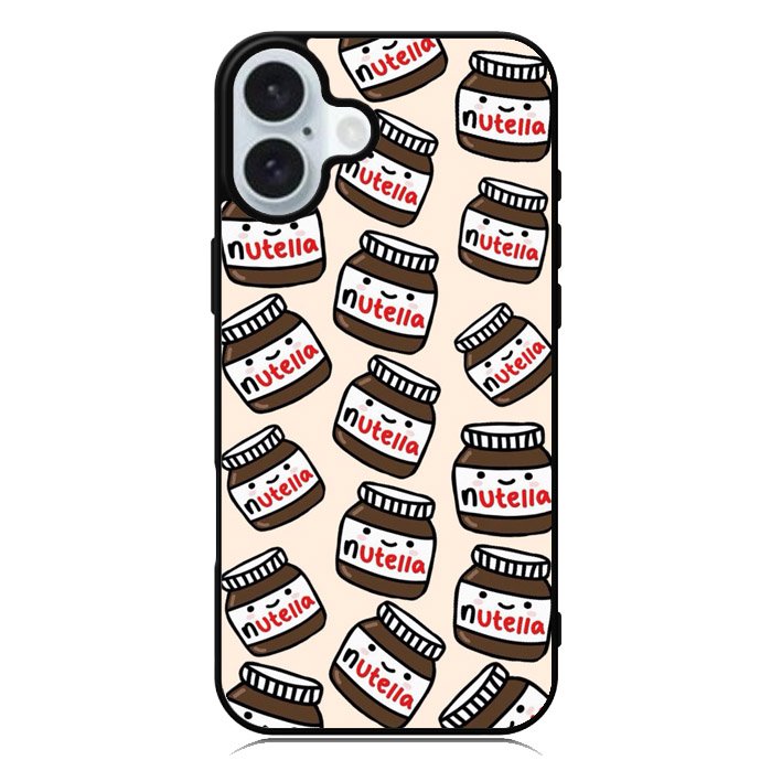 Nutella Pattern iPhone 16 Case