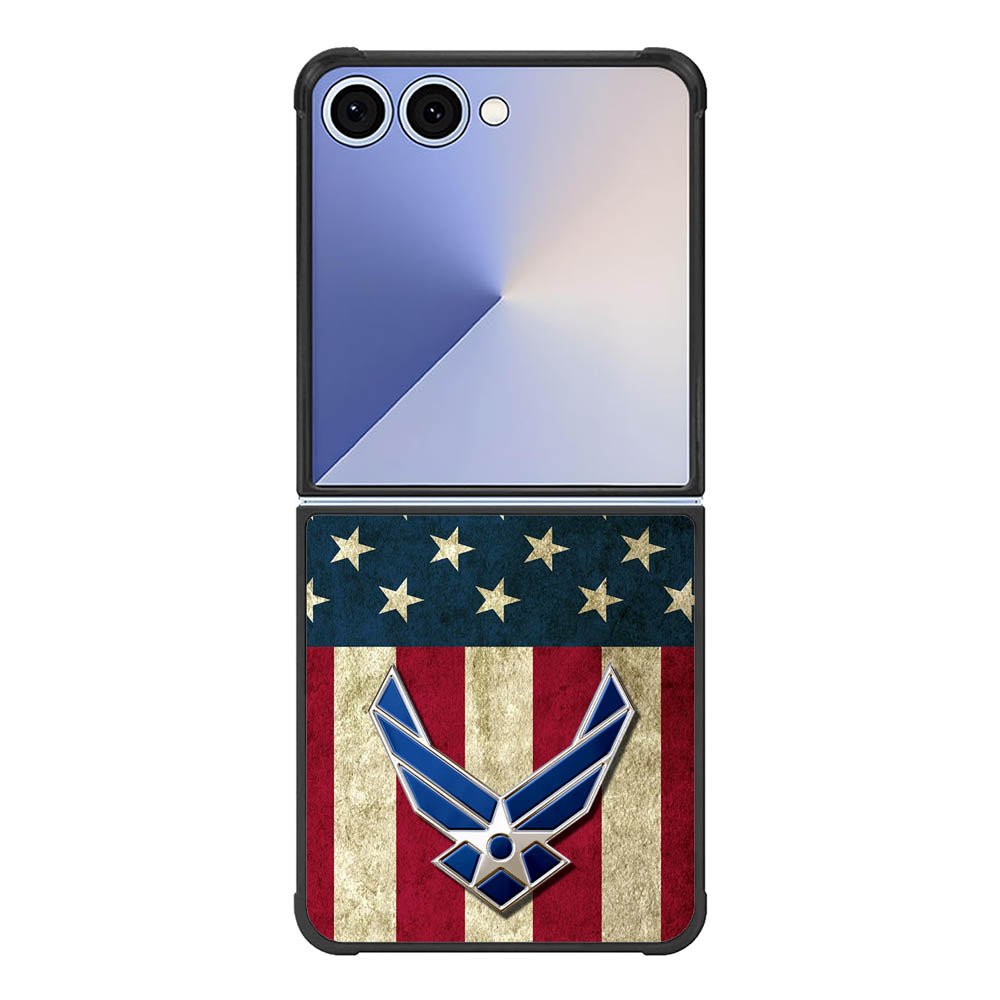 Us Air Force Military Usa Flag Samsung Galaxy Z Flip 7 5G Case