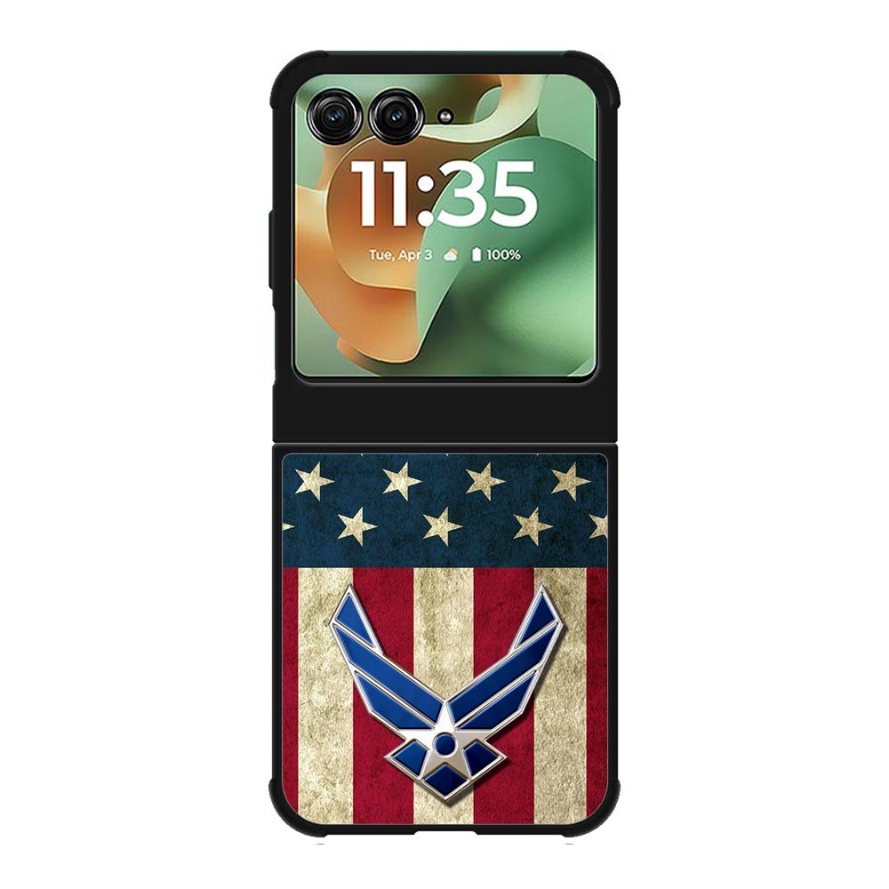 Us Air Force Military Usa Flag Motorola Moto RAZR 2025 Case
