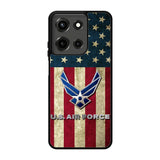 Us Air Force Military Usa Flag Motorola Moto G 5G 2025 Case DC0223