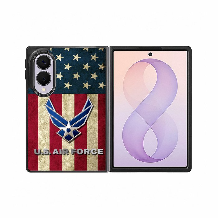 Us Air Force Military Usa Flag Samsung Galaxy Z Fold 8 Case DC1931