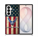 Us Air Force Military Usa Flag Samsung Galaxy Z Fold 8 Ultra Case DC1931