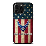 Us Air Force Military Usa Flag iPhone 16 Pro Max Case DC1931