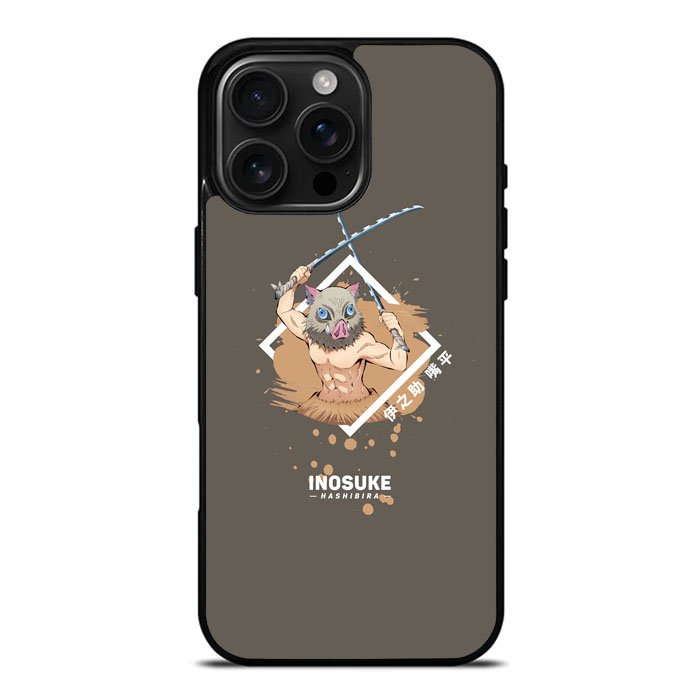 Inosuke Kimetsu No Yaiba iPhone 16 Pro Max Case DC0875
