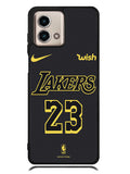 Lakers 23 LeBron Motorola Moto G Stylus 5G 2023 Case