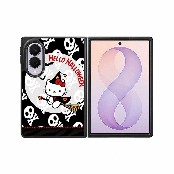 Hello Halloween Kitty Samsung Galaxy Z Fold 8 Case DC0830