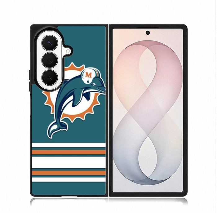 Miami Dolphins 6th Samsung Galaxy Z Fold 8 Ultra Case