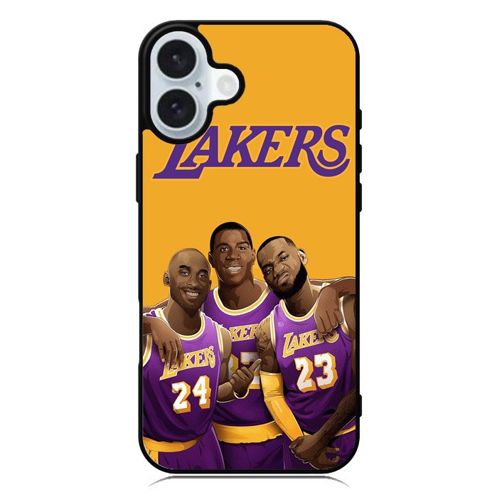 Team Lakers iPhone 16 Plus Case