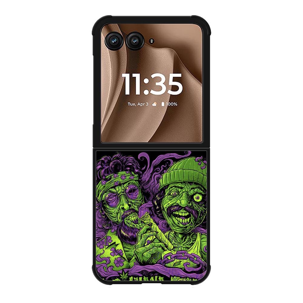 Cheech And Chong Marijuana Weed Motorola Moto RAZR Plus 2025 Case