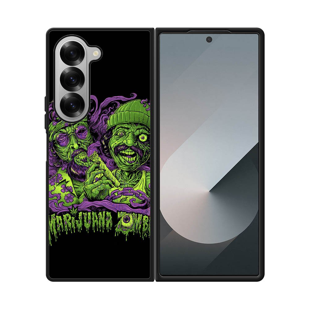 Cheech And Chong Marijuana Weed Samsung Galaxy Z Fold 7 5G Case