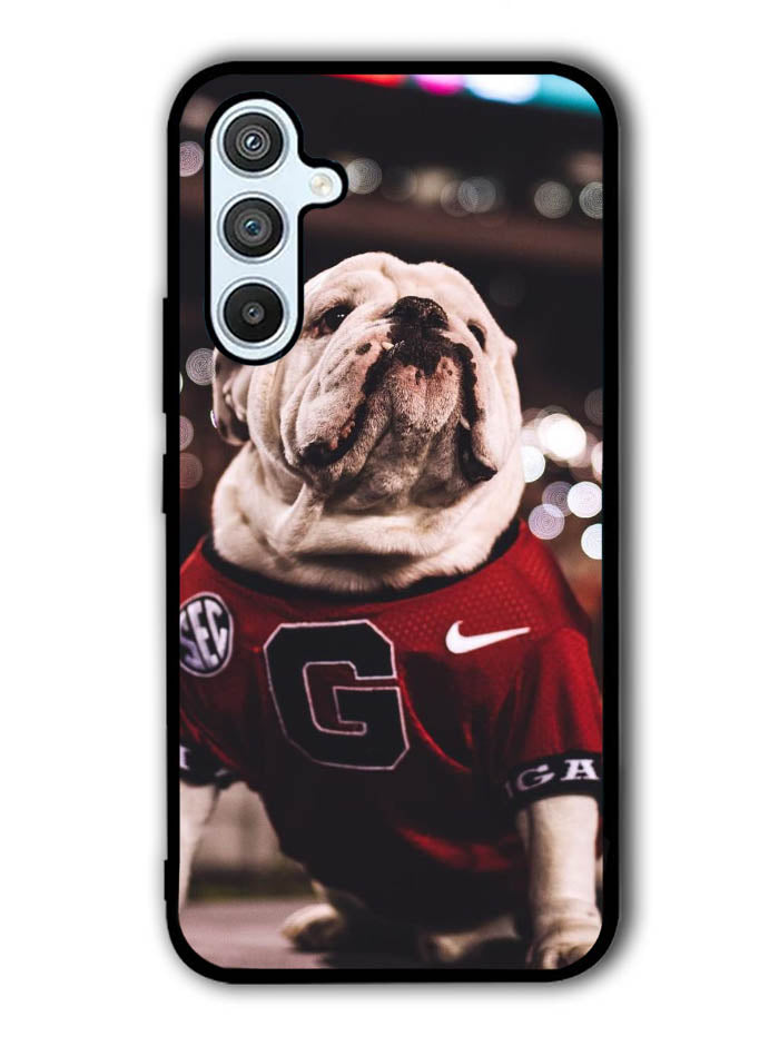 Georgia Bulldogs Football Samsung Galaxy A54 5G Case
