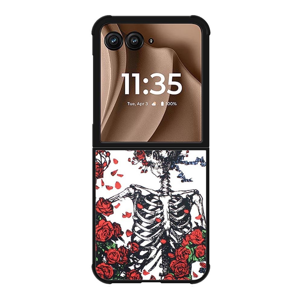 Grateful Dead Bones And Roses Motorola Moto RAZR Plus 2025 Case