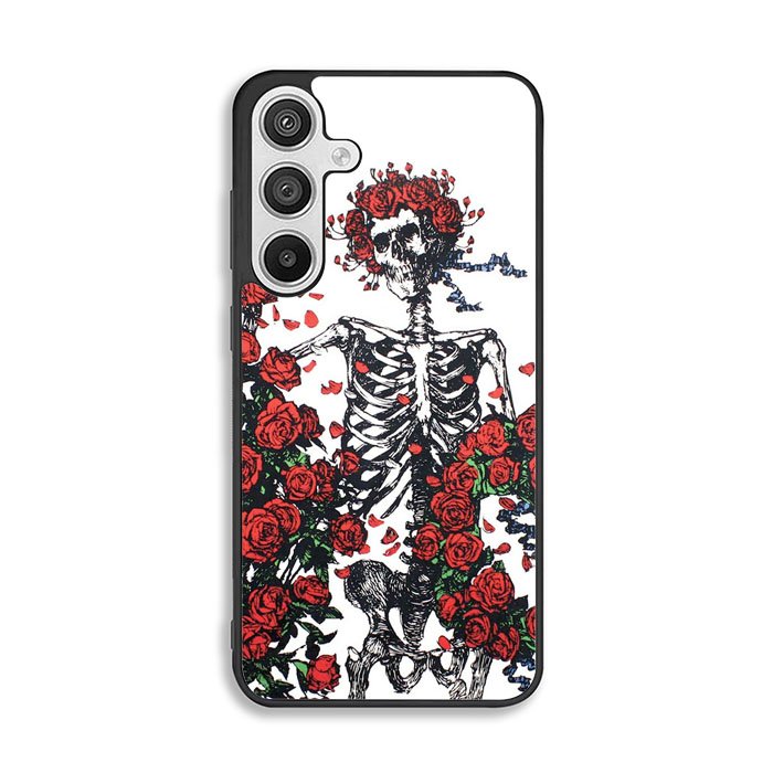 Grateful Dead Bones And Roses Samsung Galaxy A26 Case DC7030