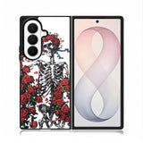 Grateful Dead Bones And Roses Samsung Galaxy Z Fold 8 Ultra Case DC0720