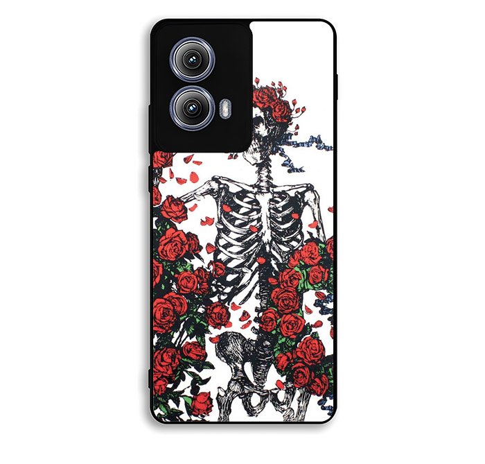 Grateful Dead Bones And Roses Motorola Moto Edge 2024 Case DC7030