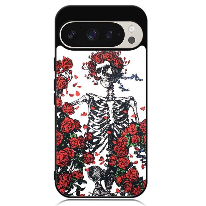 Grateful Dead Bones And Roses Google Pixel 9 | Google Pixel 9 Pro Case DC0720
