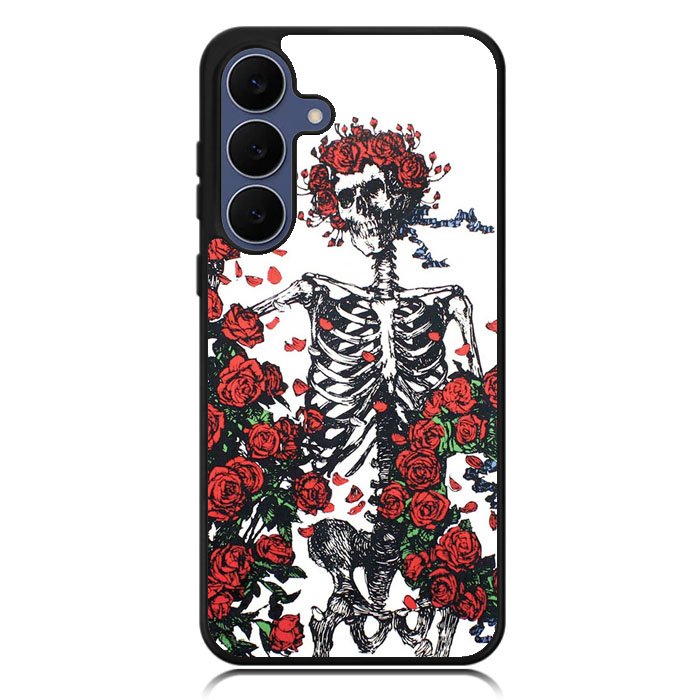 Grateful Dead Bones And Roses Samsung Galaxy S24 Case DC0720