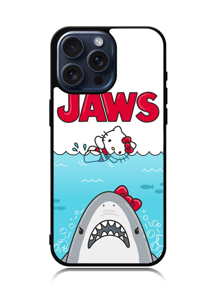 Jaws Hello Kitty iPhone 15 Pro Max Case