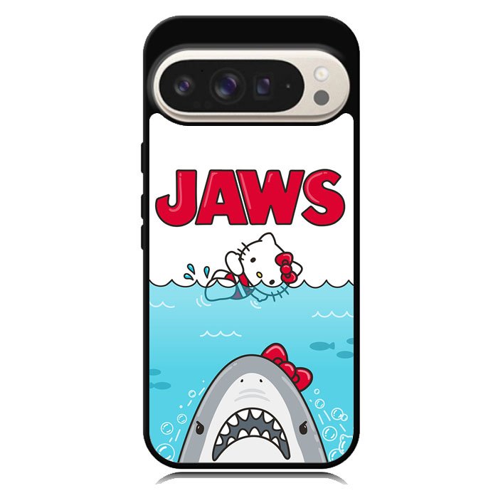 Jaws Hello Kitty Google Pixel 10 | Google Pixel 10 Pro Case DC0902