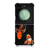 Koi Fish Watercolor Painting Samsung Galaxy Z Flip 6 Case