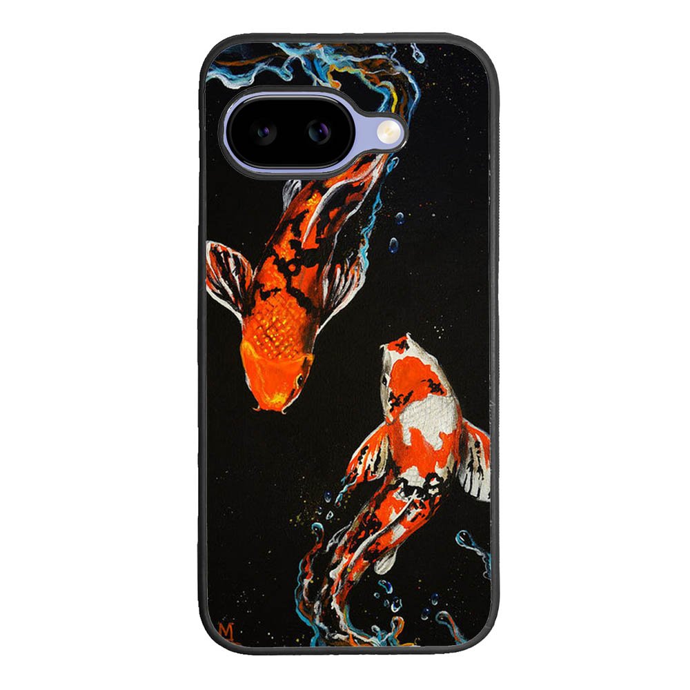 Koi Fish Watercolor Painting Google Pixel 10A Case