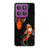 Koi Fish Watercolor Painting Motorola Moto Edge 60 Pro Case