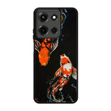 Koi Fish Watercolor Painting Motorola Moto G 5G 2025 Case DC4210