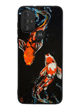 Koi Fish Watercolor Painting Motorola Moto G Pure 2021 , Moto G Power 2022 Case
