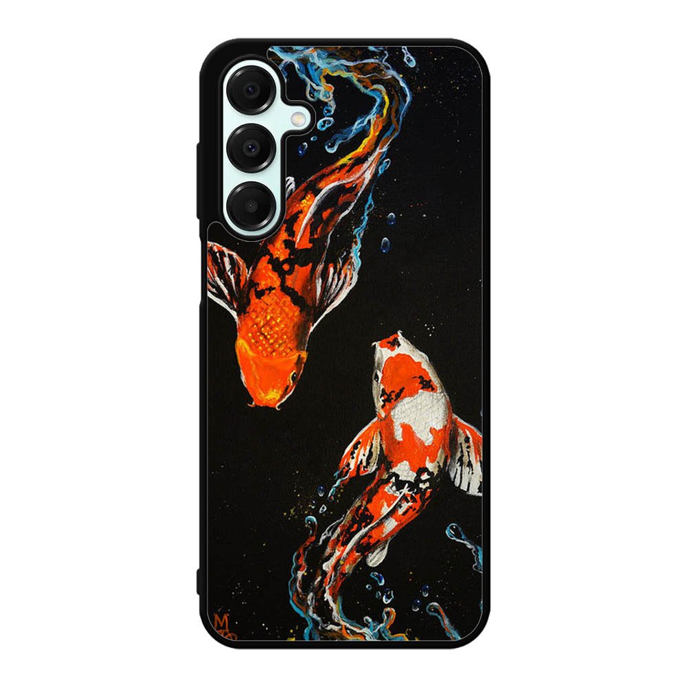 Koi Fish Watercolor Painting Samsung Galaxy A16 Case DC1085