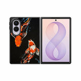 Koi Fish Watercolor Painting Samsung Galaxy Z Fold 8 Case