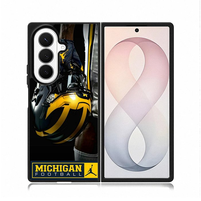 Michigan Wolverines Football Samsung Galaxy Z Fold 8 Ultra Case DC1151