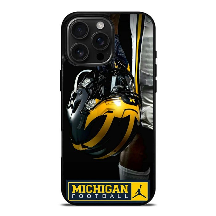 Michigan Wolverines Football iPhone 16 Pro Case DC1151