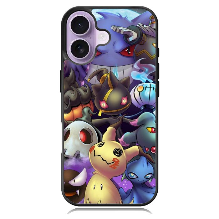 Pokemon Ghos iPhone 16 Case DC1481