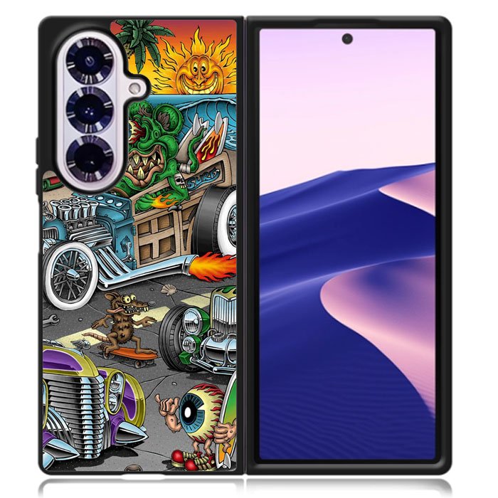 Rat Fink Speedles Samsung Galaxy Z Fold 7 Case DC1549