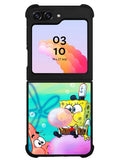 Spongebob X Patrick Bubble Gum Pain Samsung Galaxy Z Flip 5 5G 2023 Case