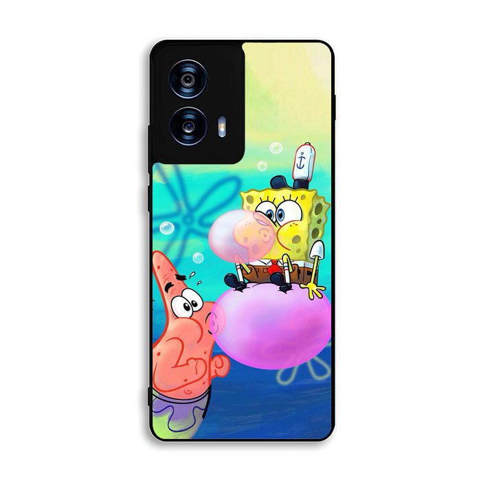 Spongebob X Patrick Bubble Gum Pain Motorola Moto G Power 5G 2024 Case DC7800