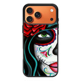 Sugar Skull Acrylic Paintin iPhone 18 Pro Case