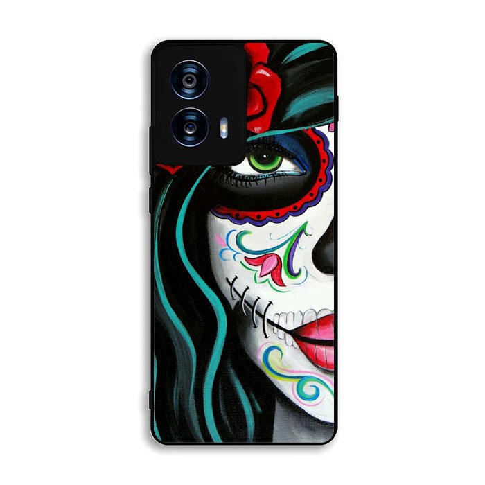 Sugar Skull Acrylic Paintin Motorola Moto G Power 5G 2024 Case DC0958