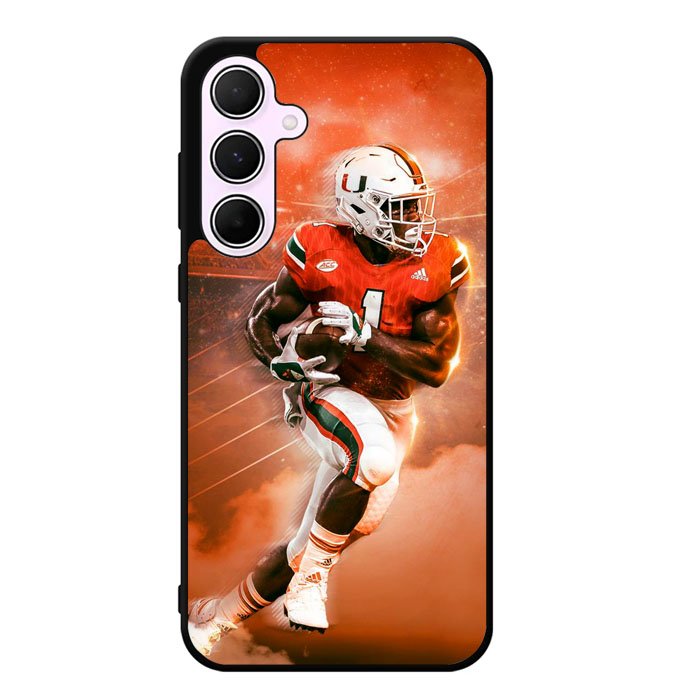 University Of Miami Footbal Samsung Galaxy A25 5G Case DC1929
