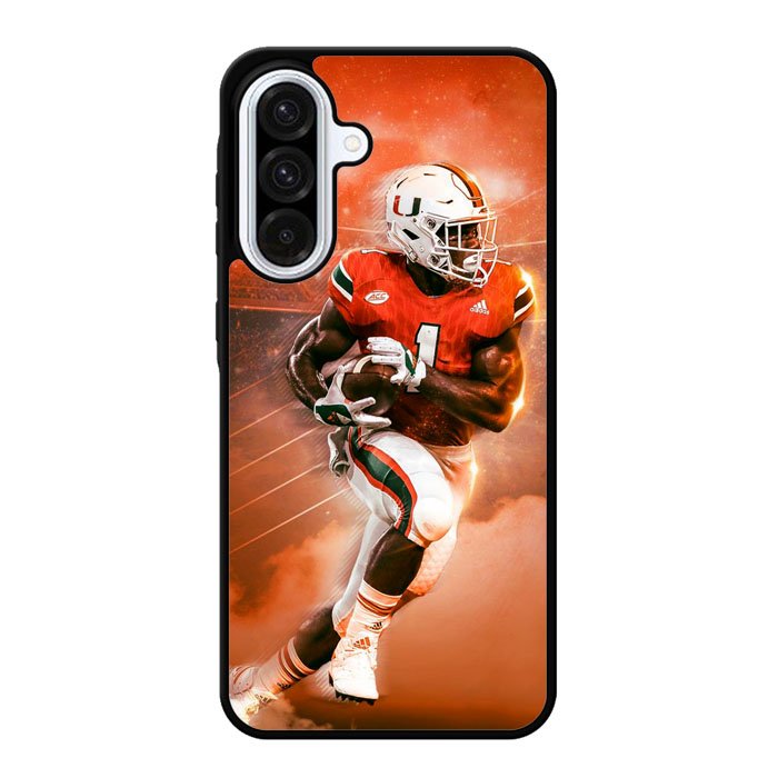 University Of Miami Footbal Samsung Galaxy A26 Case DC1929
